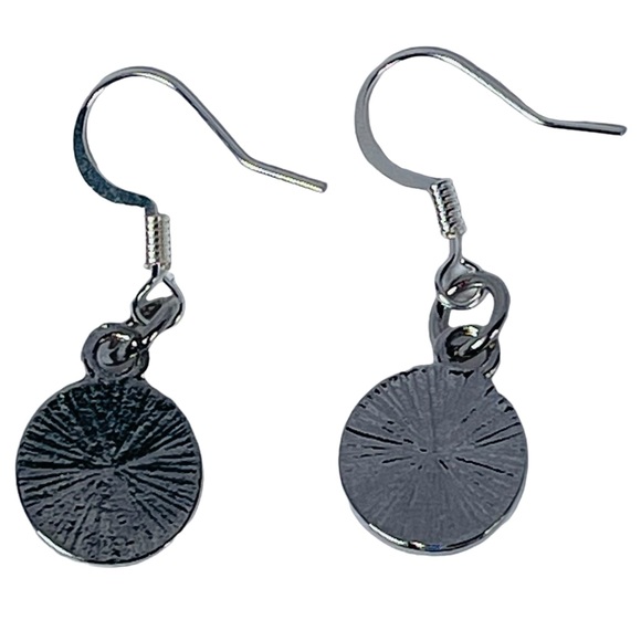 Stone pendant earrings NEW - Picture 6 of 6